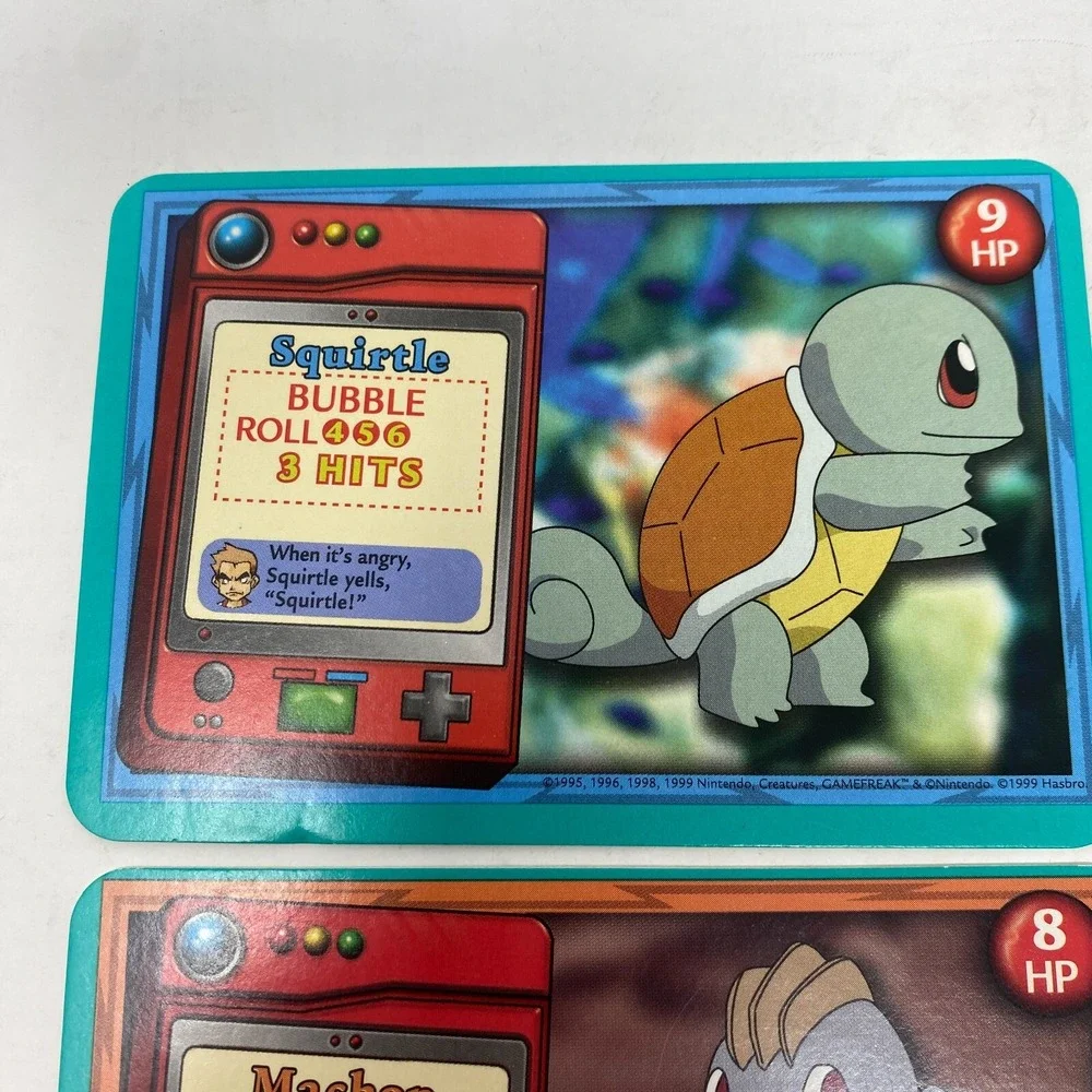 5‎ 1999 Pokemon Trading Cards: Nintendo Creatures Adventure Game Squirtle Machop